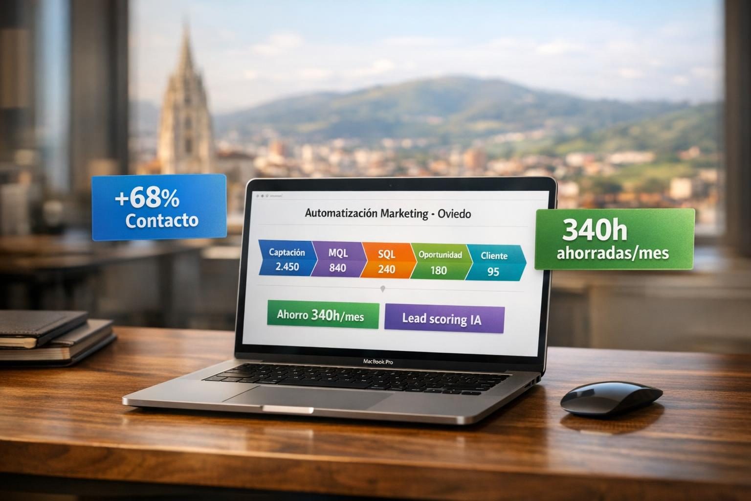 Automatización en Oviedo — Automatización de Procesos con IA en Oviedo