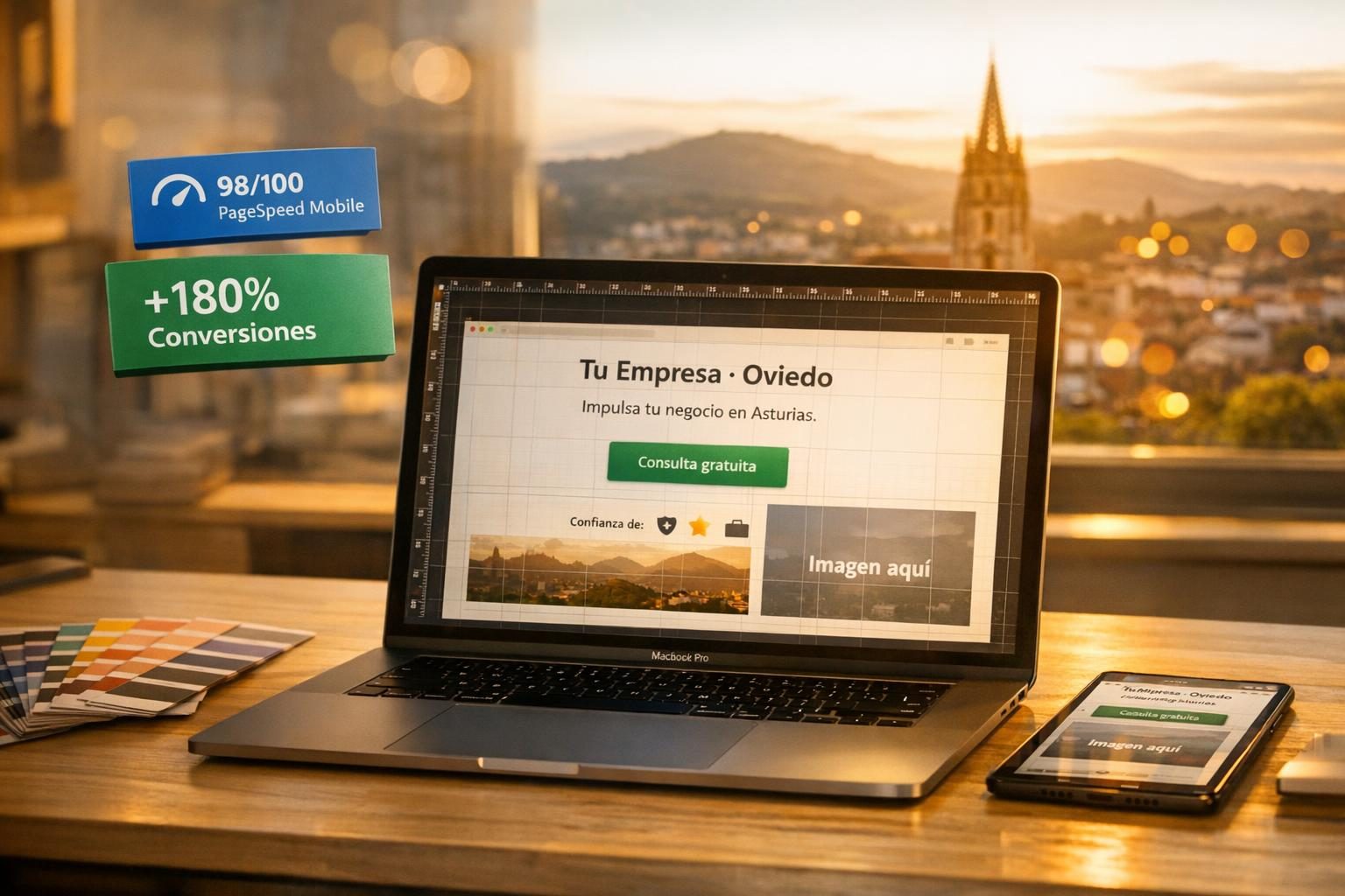 Diseño Web en Oviedo — Diseño Web Profesional en Oviedo — Páginas que Convierten