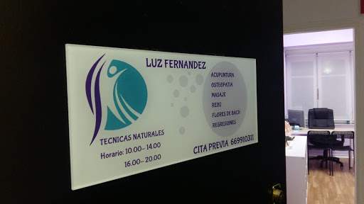 Luz Fernández. Técnicas naturales